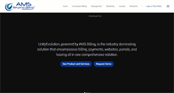 Desktop Screenshot of amsbilling.com